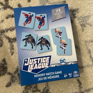 Justice League Memory Match Game